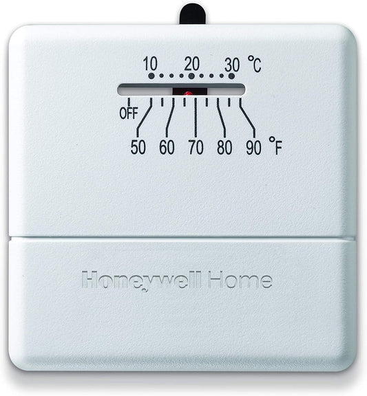 CT33A1009/E1 CT33A Economy Millivolt Non-Programmable Thermostat, White