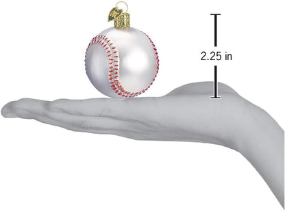 2020 Christmas Ornament Baseball Glass Blown Ornament for Christmas Tree