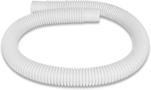 1-1/4 Inch X 3 Foot Long White above Ground Pool Flex Connection Pool Skimmer Hose Suction or Filter