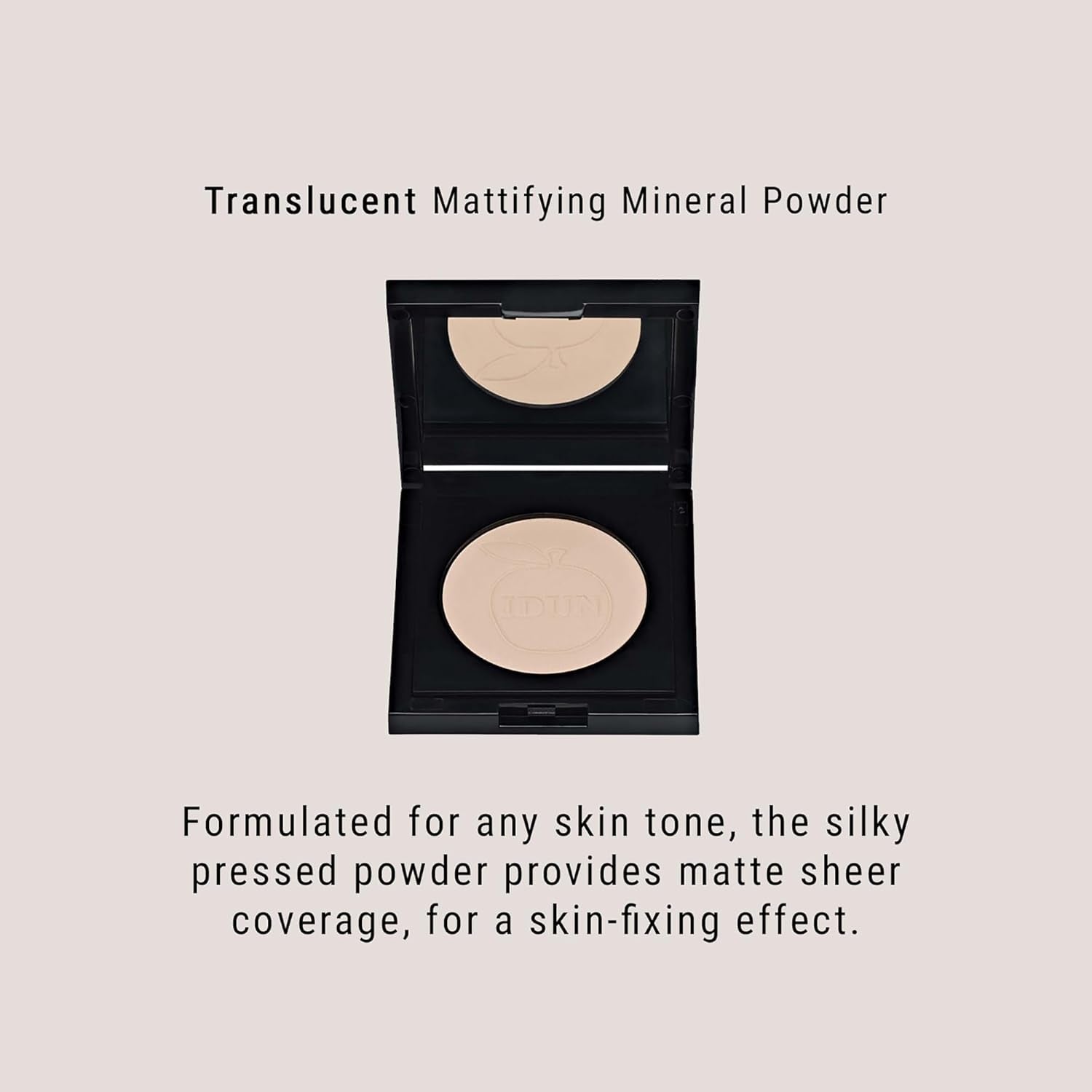 Translucent Mattifying Mineral Powder - for a Flawless Finish - Matte Sheer - Provides Subtle Coverage - with a Durable Fixing Effect - Tuva - 0.12 Oz, (I0096082)