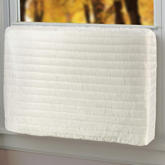 Indoor Air Conditioner Covers for Window Units AC Cover inside Unit (25"W X 16"H X 3.5"D)