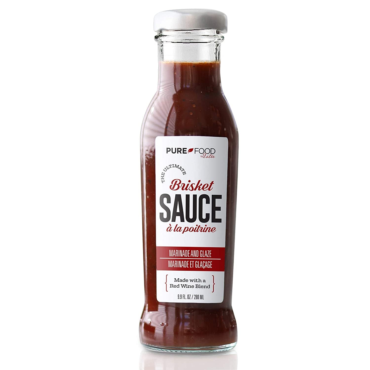 Barbecue Sauce, Rich BBQ Marinade from  - No Preservatives Steak Sauce - Gourmet BBQ Sauce for Poultry, Seafood, and Red Meat, 9.9 Fl Oz (280 Ml) Variety Pack